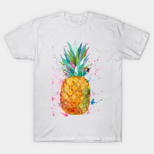 watercolor pineapple T-Shirt